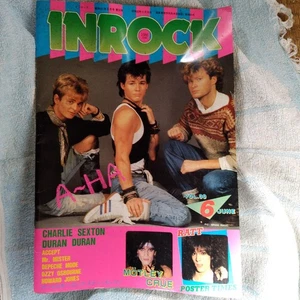 Inrock June 1986 Magazine Vintage Japanese Music Mag With Supplement - Imagen 1 de 3