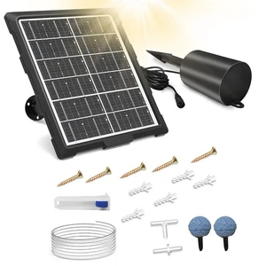 Solar Pond Aerator: Silent Oxygen Pump For Healthy Aquatic Life - Picture 1 of 6