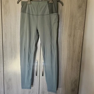 Sweaty Betty Power 7/8 Length Green Exercise Leggings - Size Medium S - Picture 1 of 3