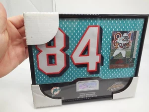DC3 2002 Absolute Memorabilia #84 Chris Chambers Framed Card Patch Dolphins - Picture 1 of 8