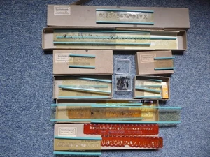 Lot Standardgraph Schablonen und Federn, in OVP,  gebrauchter Zustand - Bild 1 von 5