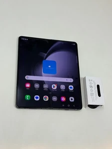 Samsung Galaxy Z Fold5 5G (SM-F946W) - 256GB Unlocked Phantom Black - Good #1615 - Picture 1 of 11