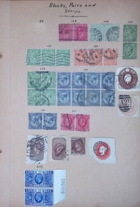 GROSSBRITANNIEN IRLAND ANTIKE UNGEPRÜFTE ALTE SAMMLUNG Q172 - Bild 1 von 9