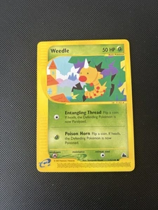 Pokemon Karte Skyridge E Serie Weedle 115/144 WOTC - Bild 1 von 6
