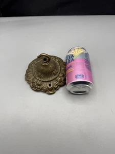 Vintage Large Bronze Lighting Hook Mid Century-Lantern Chandelier Heavy Quality - Picture 1 of 9