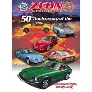 ZCON 2020 "50th Anniversary of the Z" Celebration - Nashville, TN - 24" x 36" Si - Bild 1 von 1