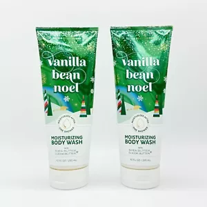 Vanilla Bean Noel Bath & Body Works 10 oz lavaggio corpo idratante confezione da 2 pezzi - Foto 1 di 4
