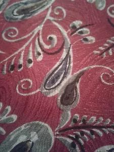 Cravate homme rouge BURBERRYS OF LONDON 100% soie cravate - Photo 1/6