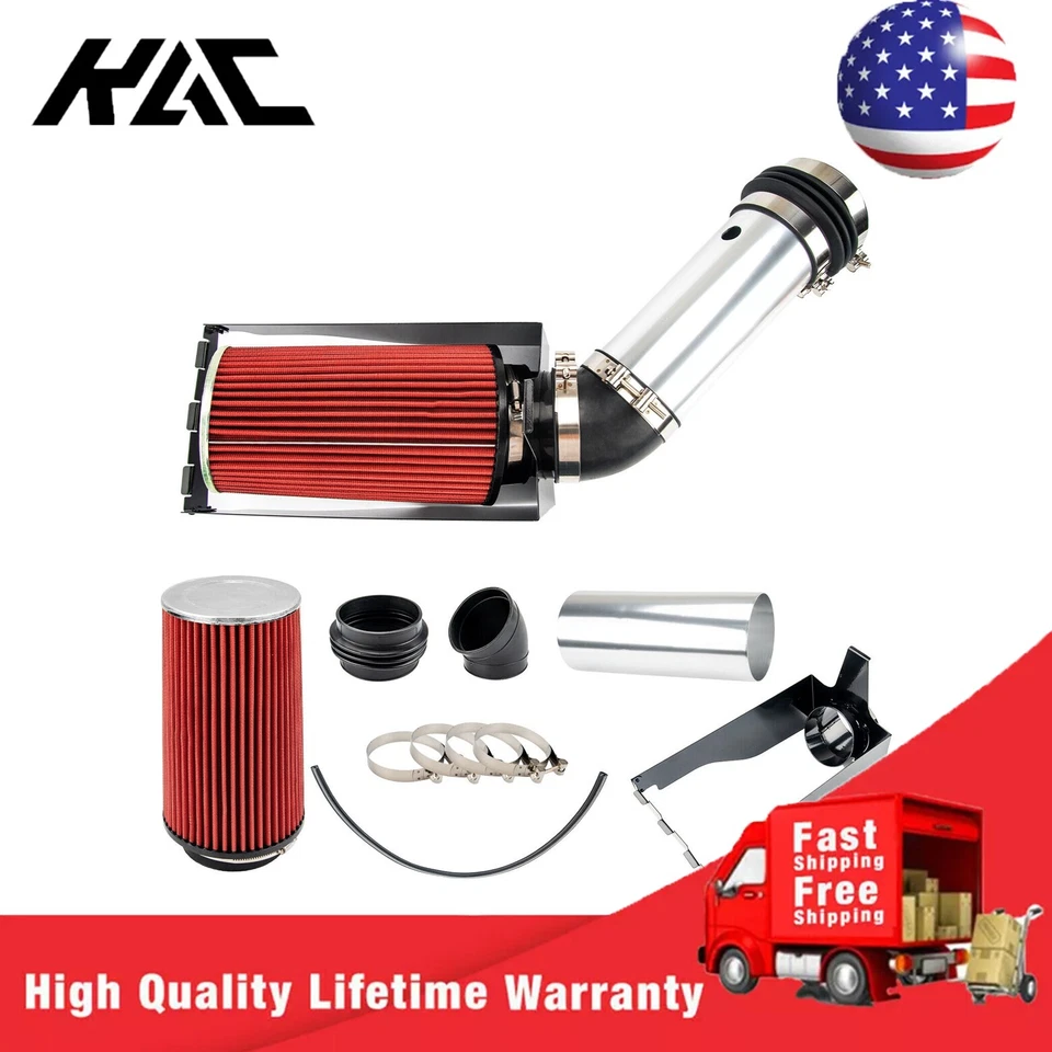 4'' Cold Air Intake Kit Aluminum For 1999-2003 Ford F250 F350 Super Duty 7.3L V8 - Image 1 of 4