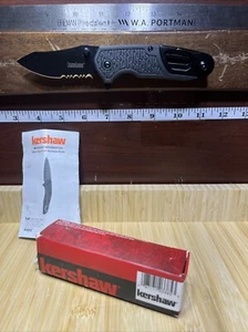 Kershaw Funxion EMT Liner A/O Folding Knife 3" 8Cr13MoV Nylon Handle Box Damage - Picture 1 of 3