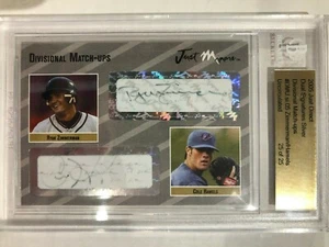 2005 Just Divisional Match-Ups Autographs Ryan Zimmerman/Cole Hamels #'d 25/25 - Picture 1 of 2