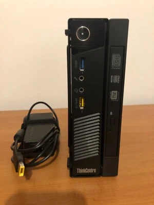 Lenovo ThinkCentre M73 Intel i5-4570T @ 2.90GHZ 8GB Ram 256GB SSD DVD Win10 USFF - image 1 of 4