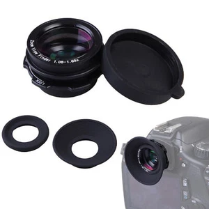1.08x-1.60x Zoom Viewfinder Eyepiece Magnifier for Nikon D600 D700 D5200 Camera - Picture 1 of 7