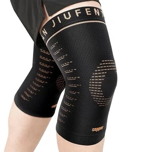 Copper Knee Brace Support Men Women Pain Relief ACL Arthritis Compression M - Picture 1 of 8