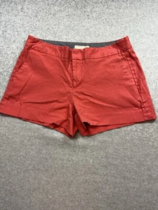 Banana Republic Womens Shorts Medium Orange Front Pockets Casual Beach Coastal - Picture 1 of 9