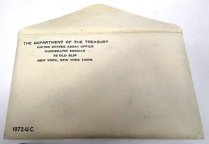 1972 P&D United States Uncirculated US Special Mint Coin Set - Picture 1 of 1