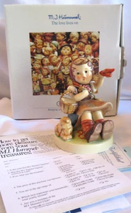 Hummel Goebel Figurine FAREWELL #936 Final Issue Coin Signed Scrobek TMK 7 NIB - Picture 1 of 10