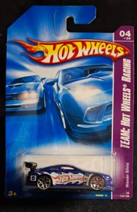 Hot Wheels 2008 #148 Team: Hot Wheels Racing 4/4 Nissan Silvia Blue w/Y5 Wheels - Picture 1 of 4