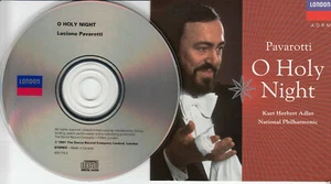 LUCIANO PAVAROTTI O Holy Night (CD 1991) Christmas Kurt Herbert Adler  - Picture 1 of 1
