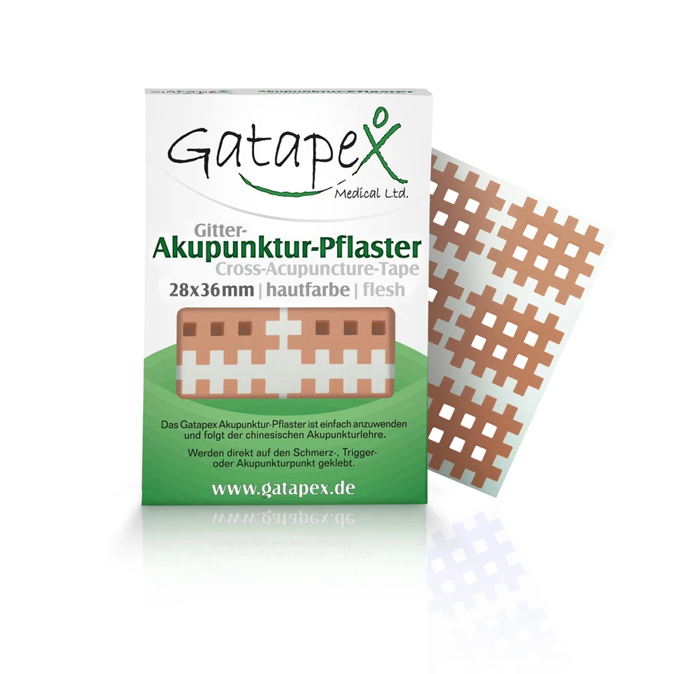 Gatapex 160-Stück 2,1x2,7cm Akupunkturpflaster