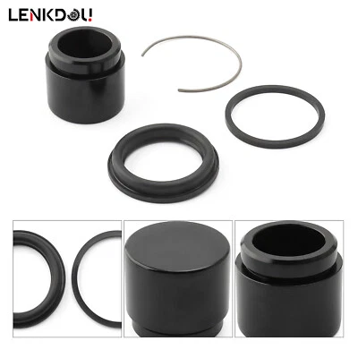 Black Front Caliper Rebuild For Harley Road Glide Softail 883XL Softail 44020-83 Foto 1 de 4