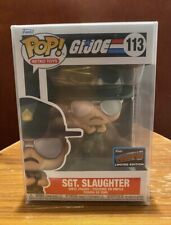 Funko Pop Sgt. Slaughter #113 NYCC 2022 Official Sticker