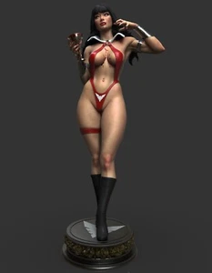 Abe3D Vampirella 1/6 1/4 scale printed resin model unpainted DIY kit - Bild 1 von 8