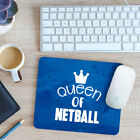 Queen of Netball Mouse Mat Pad 24cm x 19cm