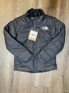 The north Face Girls Reversible Mossbud Winter Warm Jacket XS(6) - Picture 1 of 11