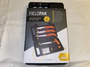 Hunting Field Pak 7 Piece Game Processing Set w/ Case by Outdoor Edge NEW Sealed - Picture 1 of 2