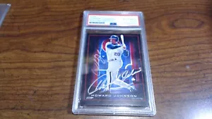 CARD - Auto - Howard Johnson PSA/DNA CERTIFICATA - Foto 1 di 4