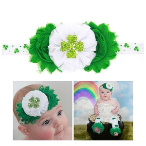  St.patricks Day Accessories Hair for Girls Kids Headbands Infant - Picture 1 of 8