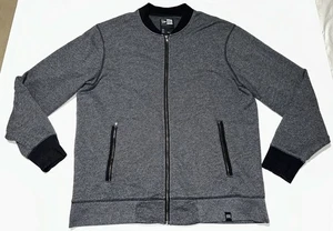 New Era Full Zip Sweater Grau Herren Größe XXL Grau EUC - Bild 1 von 6