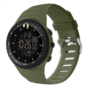 Reloj Multifuncional Luminoso Pantalla Grande Moda Estudiante Deportes Electrónico - Imagen 1 de 14