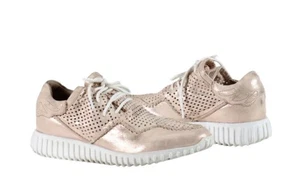Diba True Poker Schnürschuhe Sneaker Gold Rose Größe 8 - Bild 1 von 7