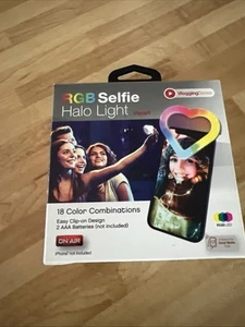 Lumière halo selfie LED RGB - Photo 1 sur 6