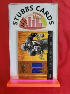 2004 Leaf Certified Materials Skills Positions 02/75 Shaun Alexander #CS-27 - Picture 1 of 2