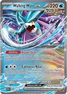 🌊 Walking Wake EX 050/162 Double Rare | Temporal Forces | Pokémon TCG NM - Picture 1 of 1