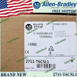 Brand New 2711-T6C5L1 Allen-Bradley PanelView Standard Terminal Free Ship US AB - Picture 1 of 5
