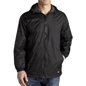 Chaqueta Dickies Para Hombre Talla L Tormenta Negra Con Capucha Lluvia Ligera Para Hombre Talla L - Imagen 1 de 12