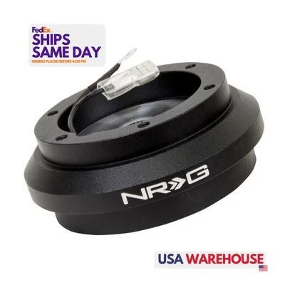 Nrg Innovation SRK-190H, un buje de dirección corto de aluminio negro para Honda Accord Foto 1 de 4