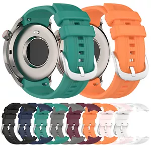 Cinturino di ricambio in silicone per Amazfit Balance (A2286) Smartwatch Strap - Imagen 1 de 29