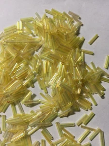 Vintage 7mm 9mm Bugle Beads sz 3 35 Grams - Picture 1 of 109