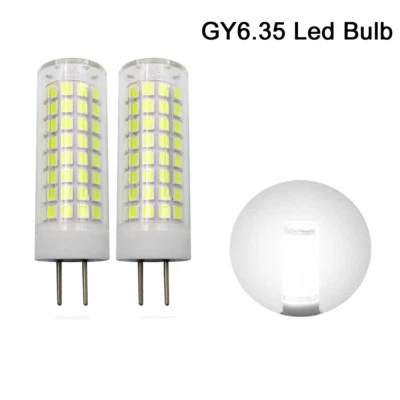 2pcs GY6.35(G6.35) Led Bulb 9W 102-2835 SMD Lamp 110V Ceramics Light Daylight H - Image 1 of 4