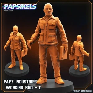 Papz Industries Working Bro C Papsikels Miniature - Picture 1 of 1
