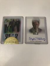 THE DEAD ZONE SZN 1 AND 2 DZ5 CASE TOPPER COMPLETE CAST 168/333 AND DR.JIM PRATT