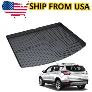fit for Ford Escape 2013-2019 Car All Weather Black Floor Mats Trunk Cargo Liner - Picture 1 of 13