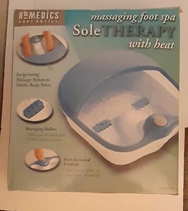 Homedics Body Basics Suela Terapia Masaje Eléctrico Pie Spa Baño con Calor - Imagen 1 de 9