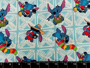 Tina SCRAP 9"x21" Stitch Toss Ice Cream Camera Party Hulu Disney Cotton Fabric - Picture 1 of 1