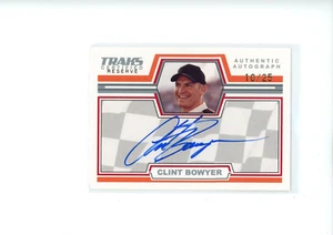 Press Pass Racing Clint Bowyer Traks 2006 certificado precio base autógrafo automático 10/25 - Imagen 1 de 2